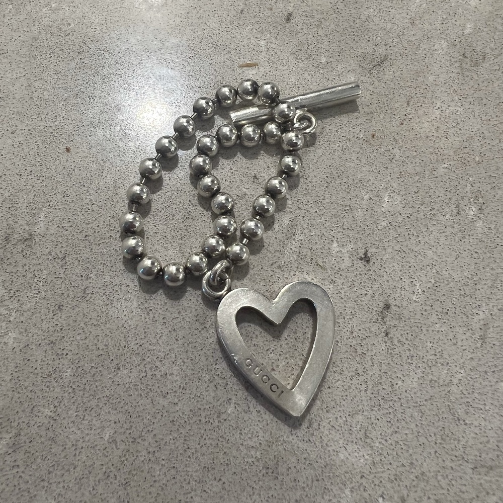 Gucci Toggle Heart Bracelet
